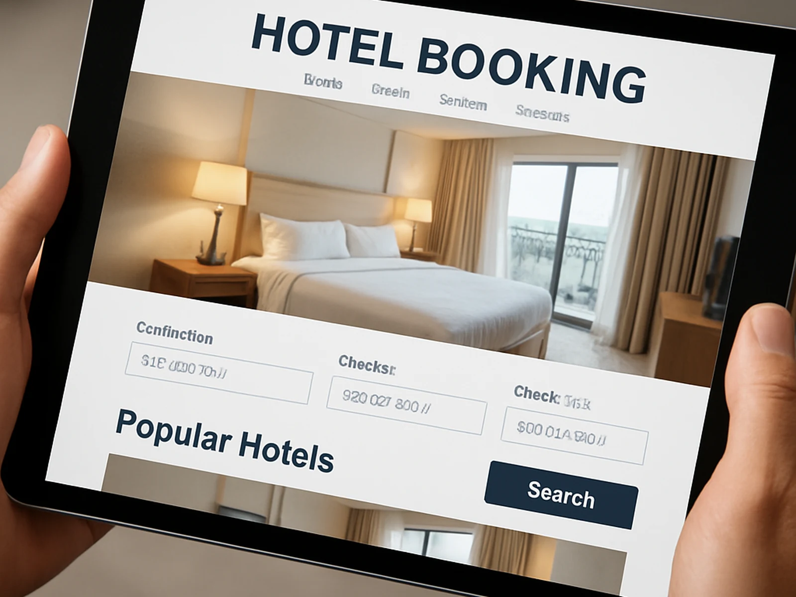 Luxury hotel booking site