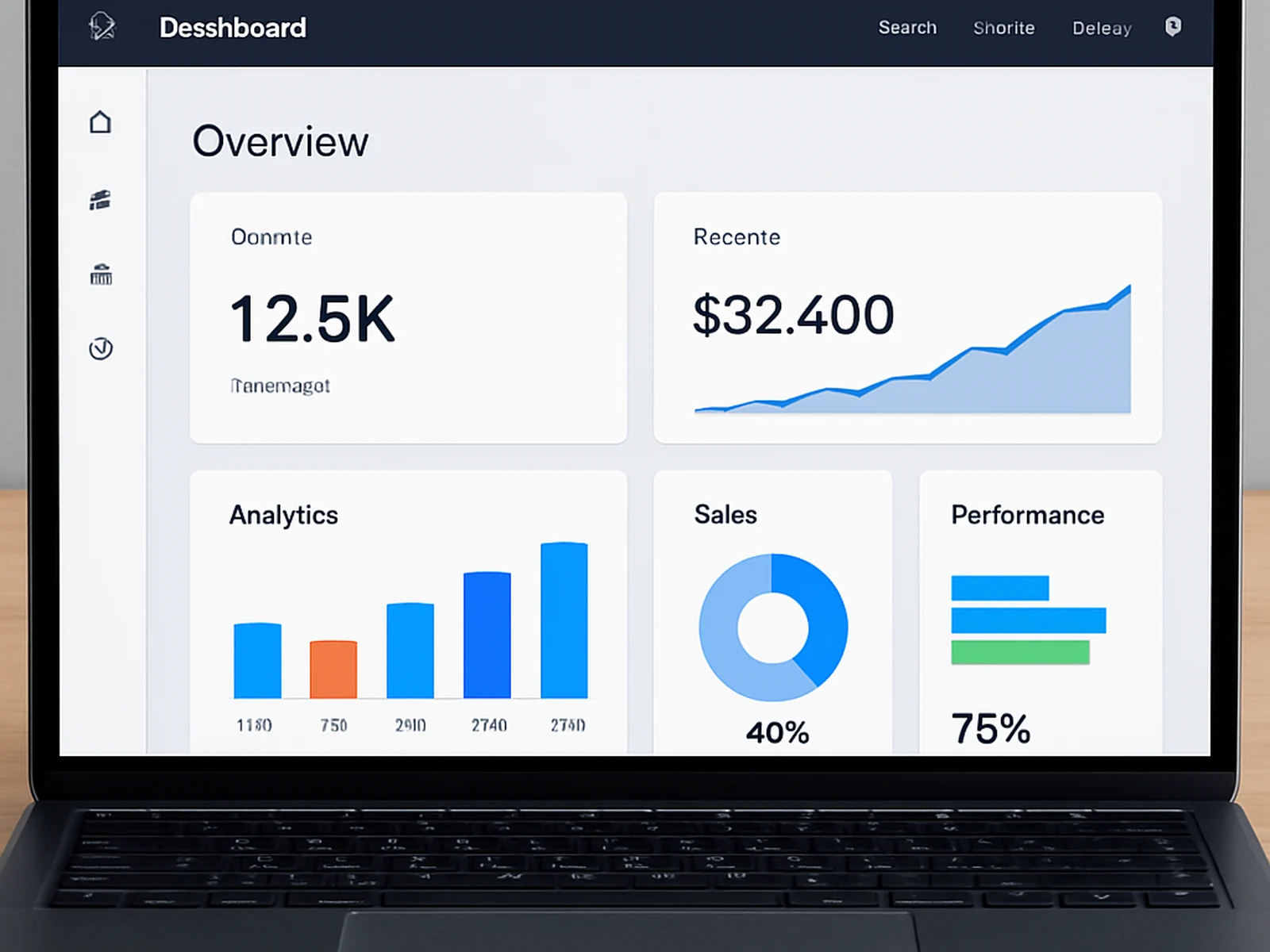SaaS dashboard redesign